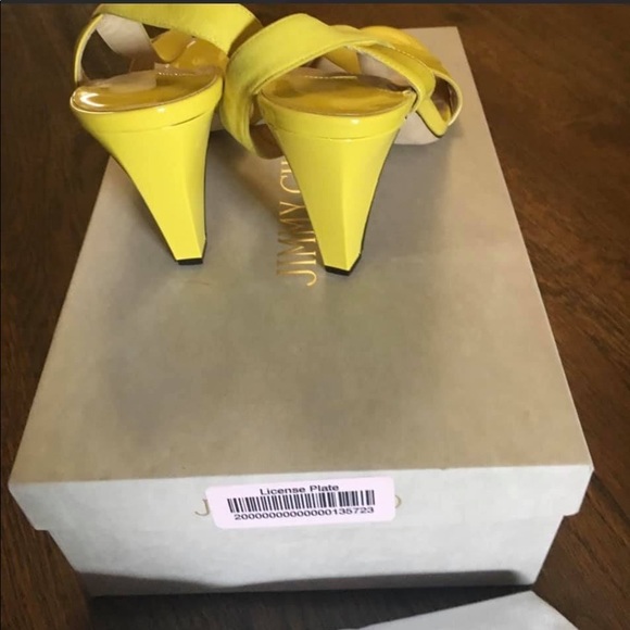 Beautiful yellow (summer ready) Jimmy Choo shoes! - Picture 4 of 5